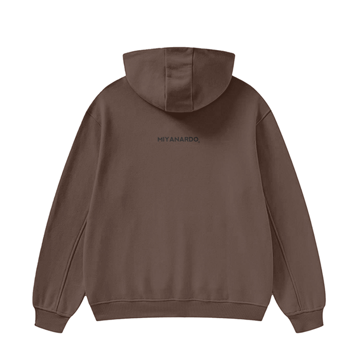 Miyanardo® "Basics 2425" (FW2425 Original Release) Basic High Neck Insulated Fleece Hoodie