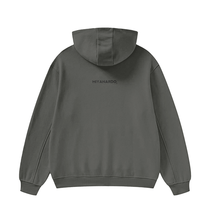 Miyanardo® "Basics 2425" (FW2425 Original Release) Basic High Neck Insulated Fleece Hoodie