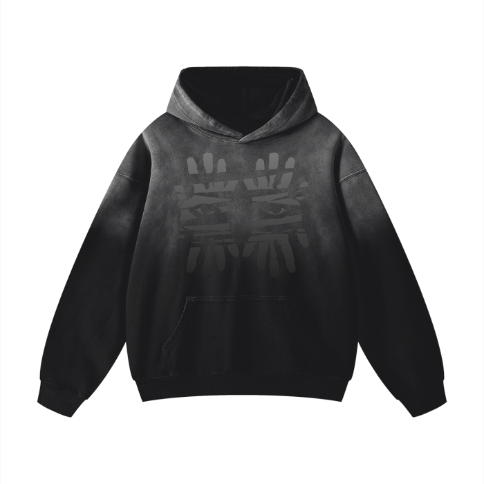 Miyanardo® (FW2425 Original Release) “Ripped” Heavyweight Handcrafted Drop Shoulder Oversized Hoodie