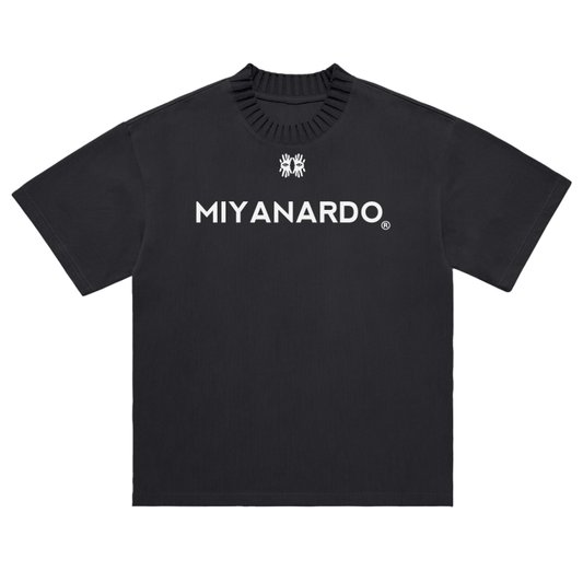 Miyanardo® (FW2425 Original Release) “Ripped” Heavyweight Knitted Round Neck T-Shirt
