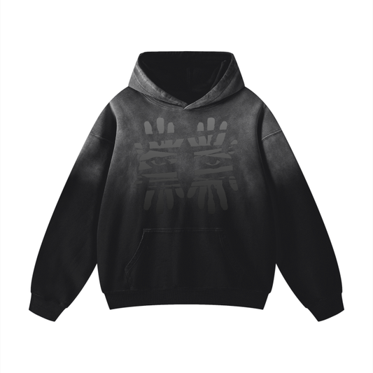 Miyanardo® (FW2425 Original Release) “Ripped”  Heavyweight Handcrafted Drop Shoulder Oversized Hoodie